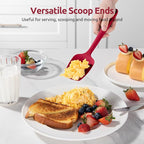 U-Taste Silicone Spoon Spatula Set, 600ºF High Heat Resistant Food Grade - Image 7