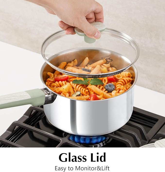 KOCH SYSTEME CS Stainless Steel Saucepan - Image 5