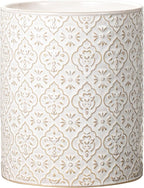 Kitchen Utensil Holder, 6x7 inch Large Ceramic Utensil Holder by MIKIGEY