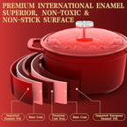 Enameled Cast Iron Dutch Oven - Image 4