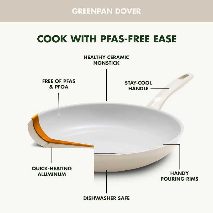 GreenPan Dover 8” Frying Pan Skillet - Image 4