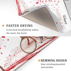 Romantic Valentine's Day Dish Drying Mat - Image 3