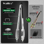 Walfos Stainless Steel Kitchen Tongs - Image 8