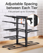 ORDORA Pots and Pans Organizer Rack - Image 7