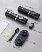 FORLIM Rechargeable Electric Salt and Pepper Grinder Set - Image 6