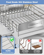 Expandable Dish Drying Rack, Dish Racks - Image 6