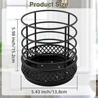 Metal Kitchen Utensil Holder for Kitchen Counter-5.43 x 5.98 inch, Fork & Knife - Image 8