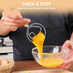 Maxjoy Danish Dough Whisk Wooden Dutch Bread Mixer - Image 5