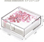 DINGHUO Acrylic Napkin Holder, Indoor & Outdoor, Bathroom Vanity - Image 3