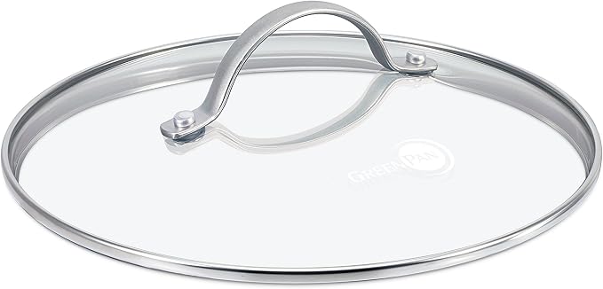 GreenPan Glass Lid with Stainless Steel Handle by GreenPan