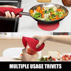 Rorecay 6pcs Oven Mitts and Pot Holders Sets - Image 7