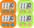 Timer for Kids Teachers Supplies Digital Kitchen Timers for Cooking Large by AOUCE