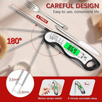 Meat Thermometer Digital，IP67 Waterproof Cooking Thermometer - Image 4