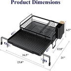 Kitsure Extendable Dish Drying Rack - Image 5