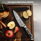 MOSFiATA 4 Inch Paring Knife, Kitchen Knife Fruit Knives - Image 7
