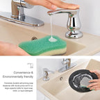 GAGALIFE Kitchen Sink Soap Dispenser Chrome, Built in Soap Dispenser - Image 6