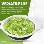 Gevoli Collapsible Colander Strainer, Includes Over-sink Countertop Draining - Image 6
