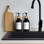 KASUNTING Hand Soap Dispenser Bathroom, 17 Fl Oz Plastic Hand and Dish Soap - Image 8