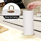 Gold Paper Towel Holder Countertop, Kitchen Paper Towel Stand Holder - Image 2