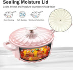 Enameled Cast Iron Sauce Pan, 2 Quart Enameled Saucepan - Image 3