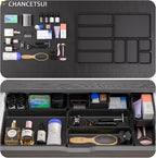 9 Pcs Stackable Drawer Organizer Trays Set, Desk Drawer Organizer Office. - Image 4