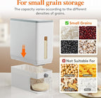 Lifewit 2 Pack Rice Dispenser 25 Lbs, Rice Storage Container Sealed Moisture - Image 6