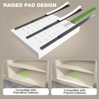 Seinloes 2 Pack Pull Out Cabinet Organizer 24" Deep, Full Extension 3 Slide - Image 2