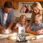 Coffee Themed Paper Towel Holder Countertop - Image 6