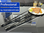 JETKONG 2 Pcs 18 Inch Stainless Steel Grill Tongs Heavy Duty Giant Tweezer Tongs - Image 4