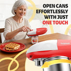 Handsfree One Touch Electric Can Opener, Smooth Edge Automatic Can Opener Fits - Image 2