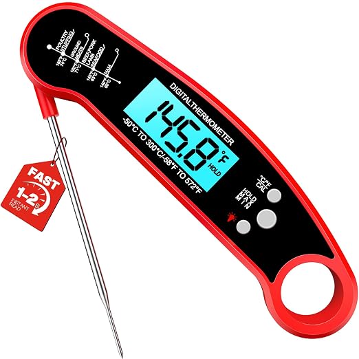 Meat Thermometer Digital – Instant Read Food Thermometer by Unknown