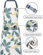 2 Pack Floral Apron for Women - Image 3