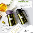 YARRAMATE 16oz/470ml Dark Green Oil Sprayer - Image 4