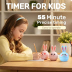 Cartoon Mechanical Kitchen Timer, 60 Minutes Countdown Timer, Mechanical Visual - Image 2
