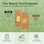 Keechee Dishwasher Safe Carbonized Bamboo Wood Cutting Boards - Image 4