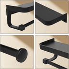 JOOM Hand Towel Holder for Bathroom -Paper Towel Holder Wall Mount - Image 4