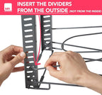 Free-Standing Adjustable Pot Lid Organizer - Image 3