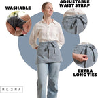 MEEMA Chef Waist Apron Cotton Fabric |Washable & Breathable Waitress & Server - Image 5