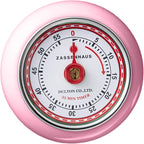 Zassenhaus Magnetic Retro Kitchen Timer, Classic Mechanical Cooking Timer - Image 2
