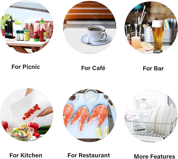 ZVP Disposable Cutting Boards 30 Count, Collapsible Cutting Board Sheet - Image 6