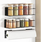 Magnetic Spice Rack For Refrigerator, Space Saving Magnetic Shelf For Fridge - Image 2