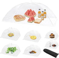 HBlife 7 Pack Pop-Up Mesh Food Cover Tent by HBlife