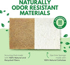 10 Pack Biodegradable Natural Kitchen Sponge - Image 4