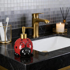 RQYIXI 17 OZ Ladybug Ceramic Soap Dispenser - Image 6