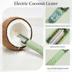 STHF 5X Faster Electric Coconut Grater & Fish Descaler, Anti-Splash Guard - Image 2