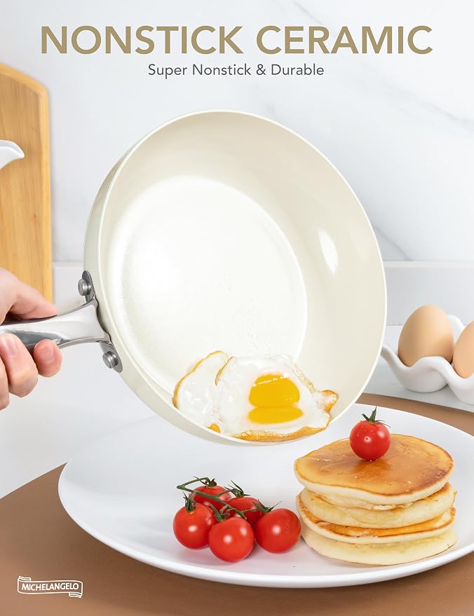 MICHELANGELO Large Frying Pan - Image 3