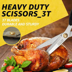 3T Stainless Blade Kitchen Scissors - Image 5
