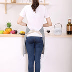 Tosewever 2 Pieces Kitchen Cooking Aprons, Cotton Polyester Blend Adjustable - Image 5