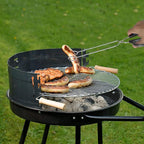 HINMAY Stainless Steel Scissor Tongs Cooking Tongs Set - Image 7