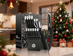 Knife Set - 15 PCS Kitchen Knife Set - Stainless Steel Knife Block Set - - Image 5